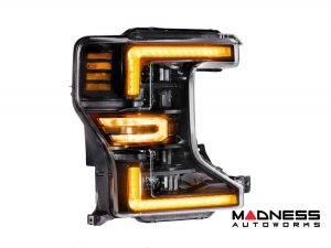 Ford Super Duty LED Headlights - XB Series - Morimoto - Amber DRL